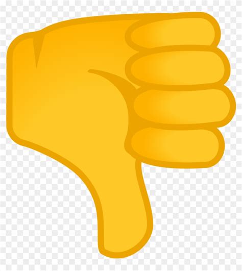 Thumbs Up Down Emoji Clip Art