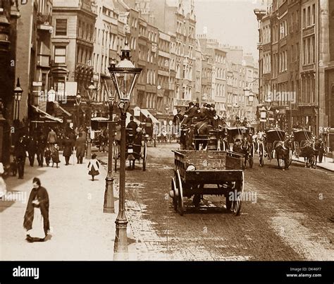 London Fleet Street Victorian period Stock Photo: 63402507 - Alamy