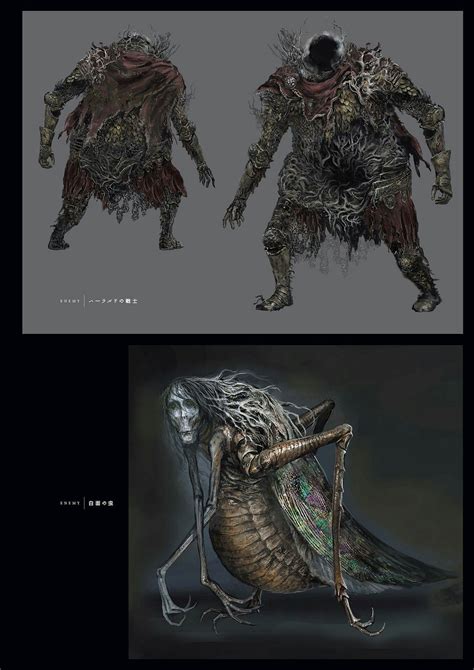 Dark Souls 3 Concept Art - Enemy Concept Art Alien Concept Art, Monster Concept Art, Game ...