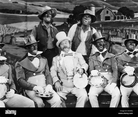 Minstrel Performers, most in Blackface, onset of the Film "Sierra ...