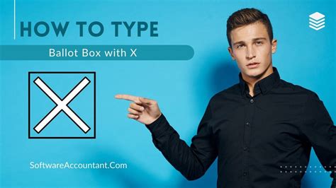 How to Type X in a Box Symbol in Word, Windows, & Mac (On Keyboard ...