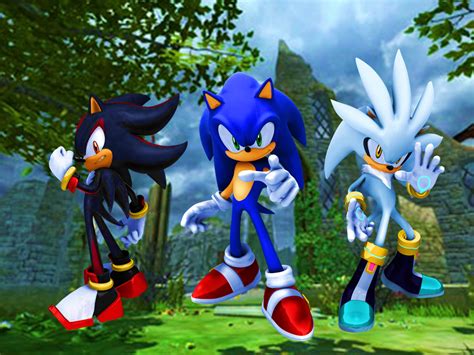 Sonic, Shadow, and Silver. 2006 by 9029561 on DeviantArt