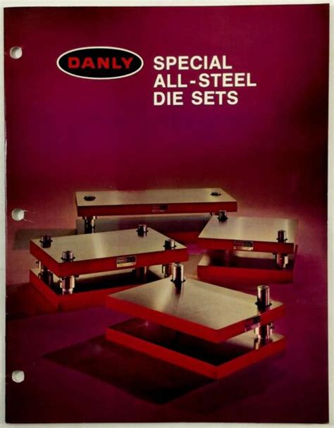 1978 Vintage DANLY SPECIAL ALL STEEL Die Sets Catalog | eBay