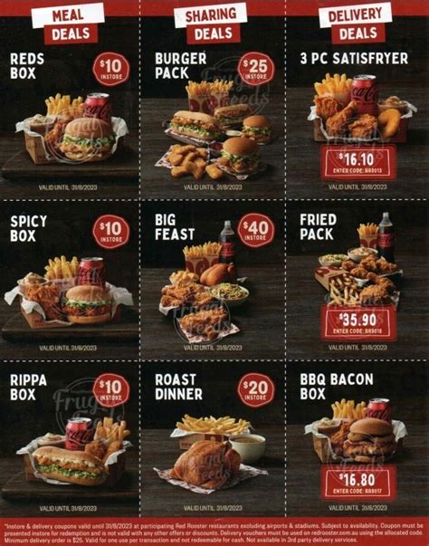 DEAL: Red Rooster Vouchers valid until 31 August 2023 | Frugal Feeds