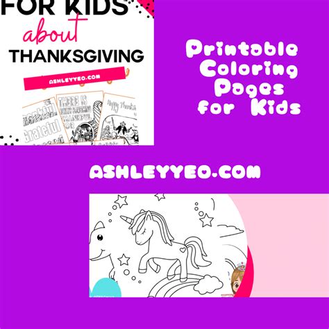Printable Coloring Pages for Kids Archives - Ashley Yeo
