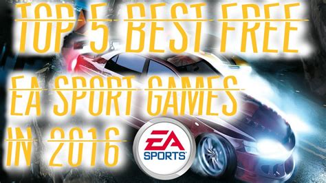 TOP 5 FREE ELECTRONIC ARTS GAMES FOR ANDROID AND IOS - YouTube