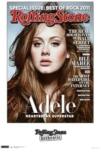 Amazon.com: Adele Rolling Stone Cover Music Poster Print - 22x34 Poster ...