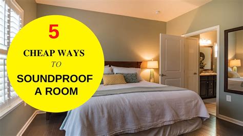 How To Soundproof A Room Cheaply - 5 Easy DIY Hacks - YouTube