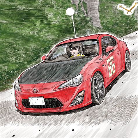 AOS06783 Aoshima 1/24 MF GHOST #3, Katagiri Kanata Zn6 Toyota 86 Comics ...