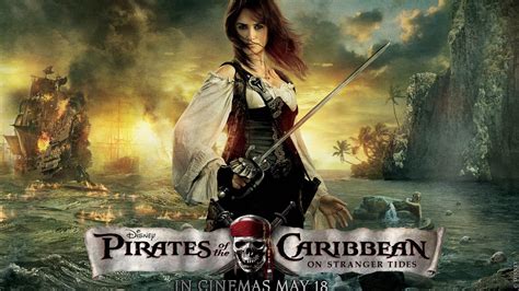 Penelope Cruz Pirates Of The Caribbean - Mystery Wallpaper