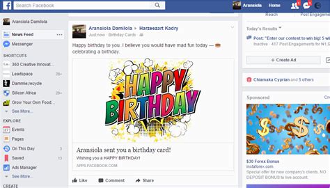 How Do You Send Birthday Cards On Facebook | BirthdayBuzz