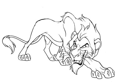 Lion King Characters Coloring Pages at GetColorings.com | Free ...