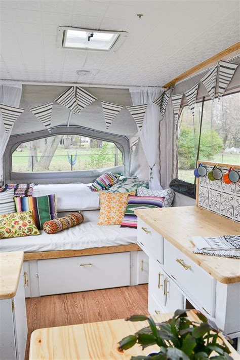 Pop-Up Camper Remodel Reveal - Refresh Living