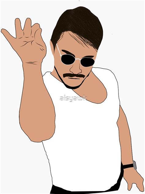 "Salt Bae Funny" Sticker for Sale by aisyawk | Redbubble