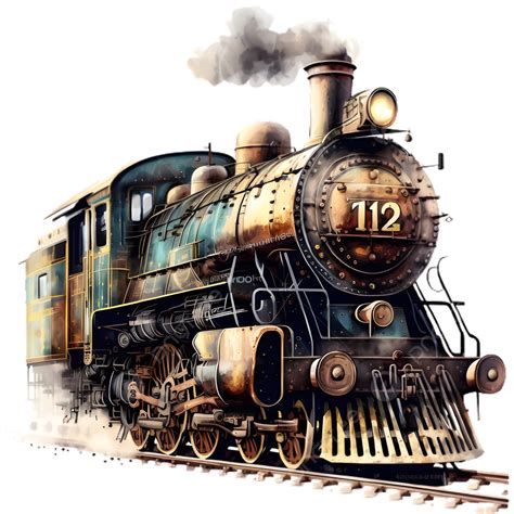 Steam Locomotive PNG Images PSD Free Download Pikbest