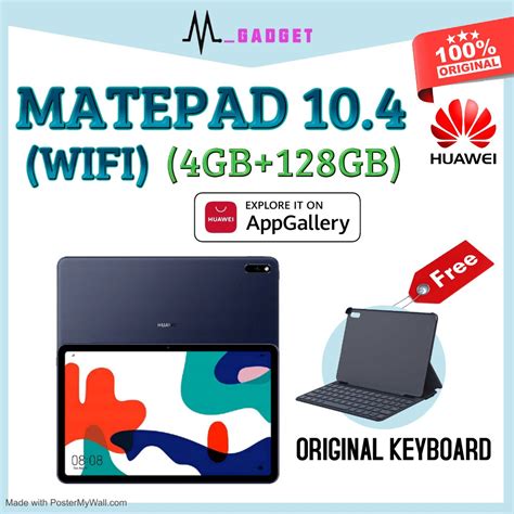 HUAWEI MATEPAD 10.4 WIFI - DESKTOP MODE (VERSION 2021) [4GB+128GB] 100% ...