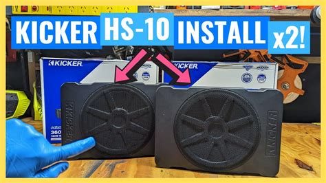 Get the Ultimate Bass Experience with Kicker HS10 Hideaway Underseat ...