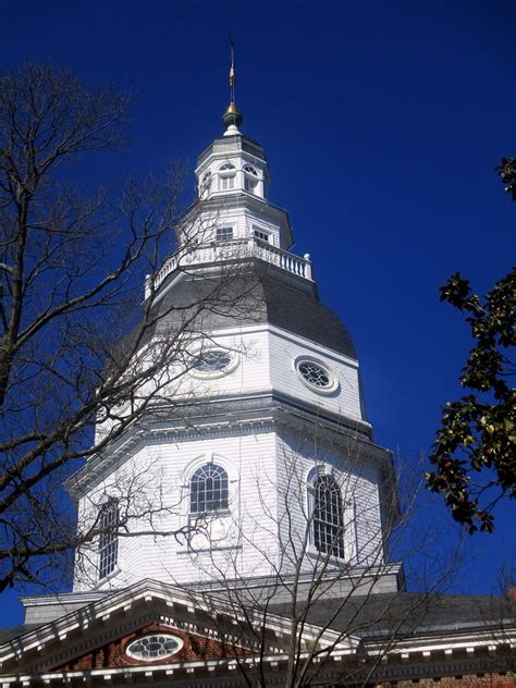 View of Dome of Maryland State House from Southeast | Flickr