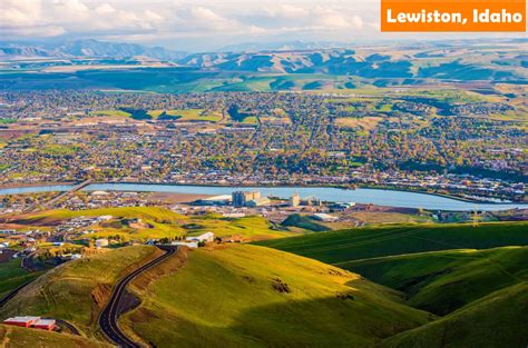 Lewiston idaho Map