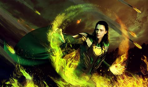 Loki:Master Of Magic by ladystarkennedy on DeviantArt