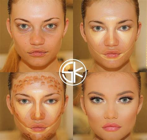 Before and After: Incredible Makeup Transformations - Pampadour | Contour makeup, Before and ...