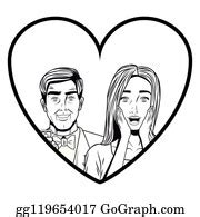 900+ Pop Art Couple Cartoon Clip Art | Royalty Free - GoGraph