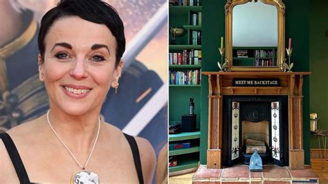 Strictly's Amanda Abbington's ultra-cosy home with famous fiancé you may recognise | HELLO!