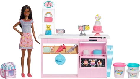 Amazon.co.jp: Mattel - Barbie Cake Decorating Playset, African American : おもちゃ