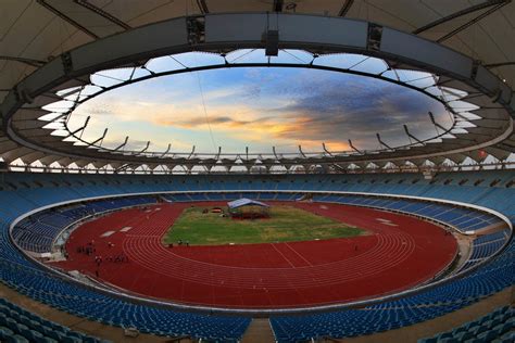 Jawaharlal Nehru Stadium, New Delhi, India