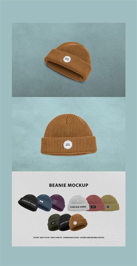 Beanie Mockup on Behance