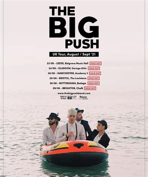 The Big Push - UK Tour 2021 - 29 August 2021 - The Louisiana - Event ...