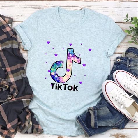 SySea - Tik Tok Print Women Short Sleeve T-Shirt - Walmart.com ...