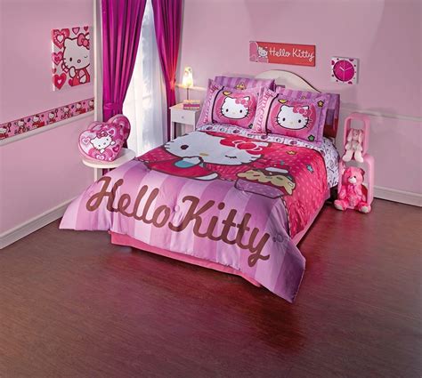 Hello Kitty Comforter Twin : Kids Hello Kitty Bedding Duvet Cover Bedding Set Cotton Twin Full ...