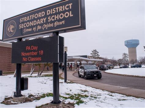 Stratford police investigating fight at Stratford high school | The Stratford Beacon Herald