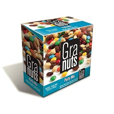 Buy Granuts Party Mix | Sweet Chocolate-Coated Candies Soft Raisins | Crunchy, Salted Peanuts ...