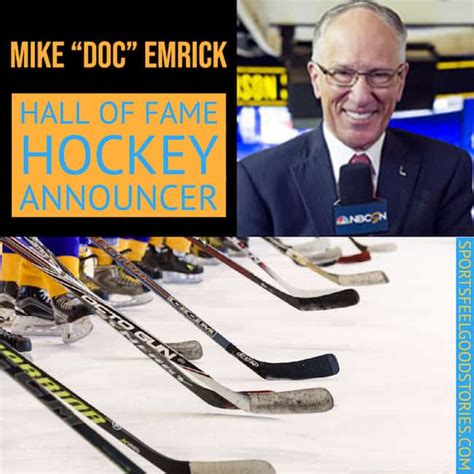 Mike "Doc" Emrick: The Hall Of Fame Hockey Announcer With Style