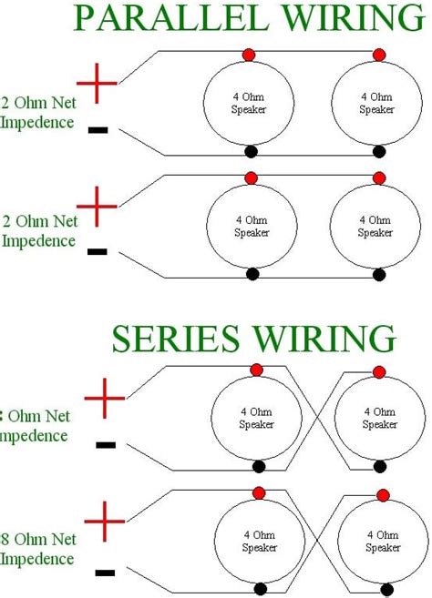 Wiring 3 4 Ohm Speakers