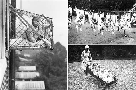 ‘Baby cages’ were considered a good thing... 10 shocking photos that show how parenting has ...