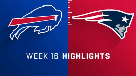 Buffalo Bills vs. New England Patriots highlights | Week 16