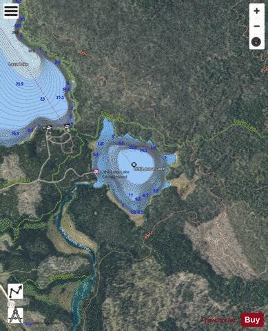 Little Lava Lake Fishing Map | Nautical Charts App