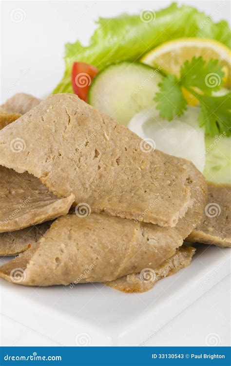 Donner Meat & Salad stock image. Image of menu, dish - 33130543