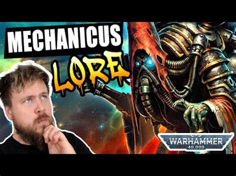 Adeptus Mechanicus DEEP DIVE. The Flesh Is Weak | Warhammer 40K Lore ...