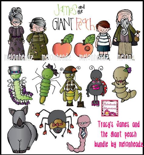 Printable James And The Giant Peach Characters