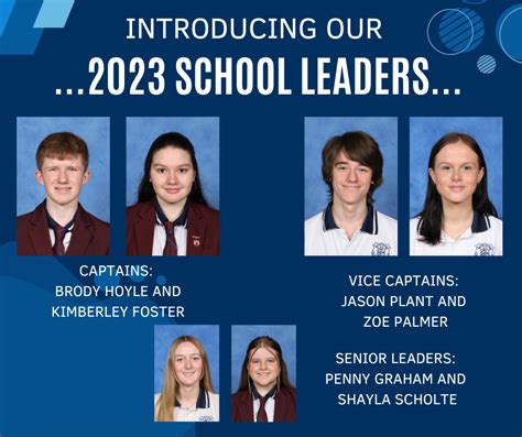 Introducing our 2023 School Leaders - Richmond High School