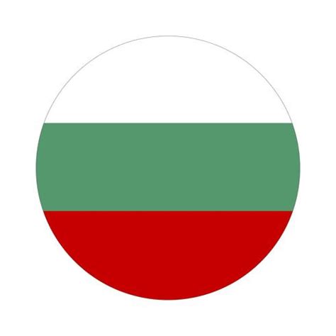 Round flag of Bulgaria. 555945 Vector Art at Vecteezy