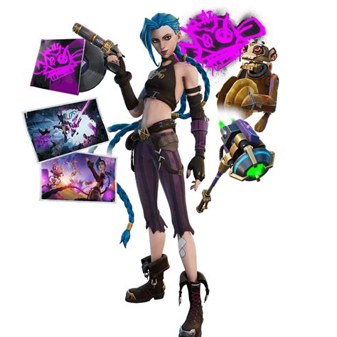 Arcane Jinx – Fortnite Skin – Skin-Tracker