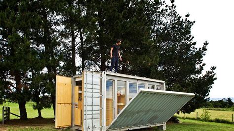 Fold-Out Shipping Container Home | Designs & Ideas on Dornob