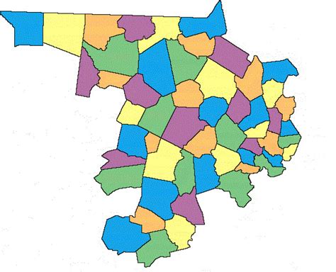 Massachusetts Middlesex County Towns Color Map Quiz - By mapslover54