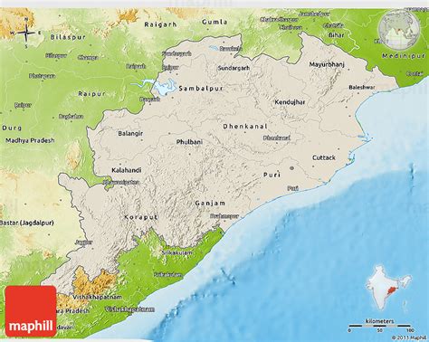 Odisha Physical Map, 43% OFF | gbu-taganskij.ru