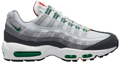 Nike Air Max 95 Essential - Running Shoes in Platinum/Green/Gold (Gray) for Men | Lyst